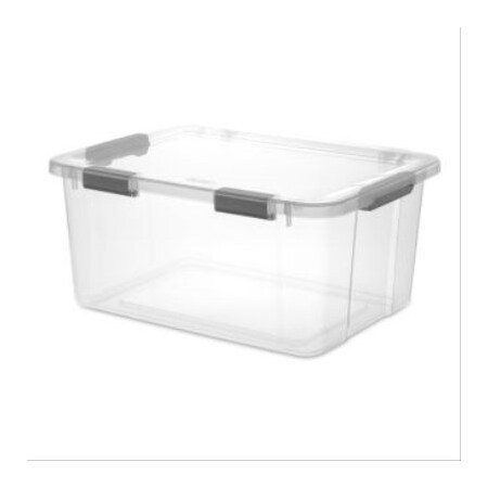 Sterilite 60QT HingeLID Box 13963V06